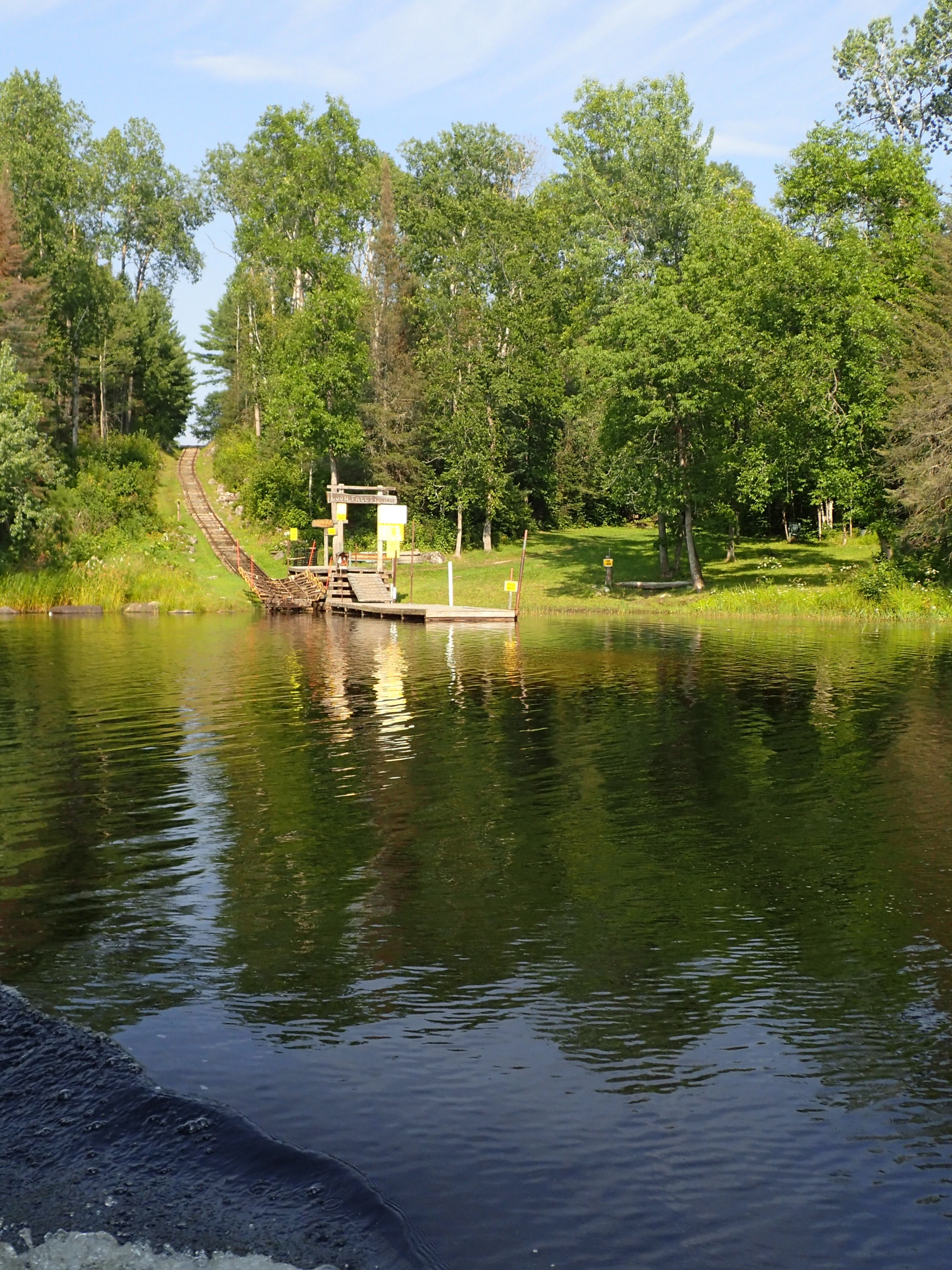 Beatty rail Portage for Loon Falls 2025-08-05 16:38