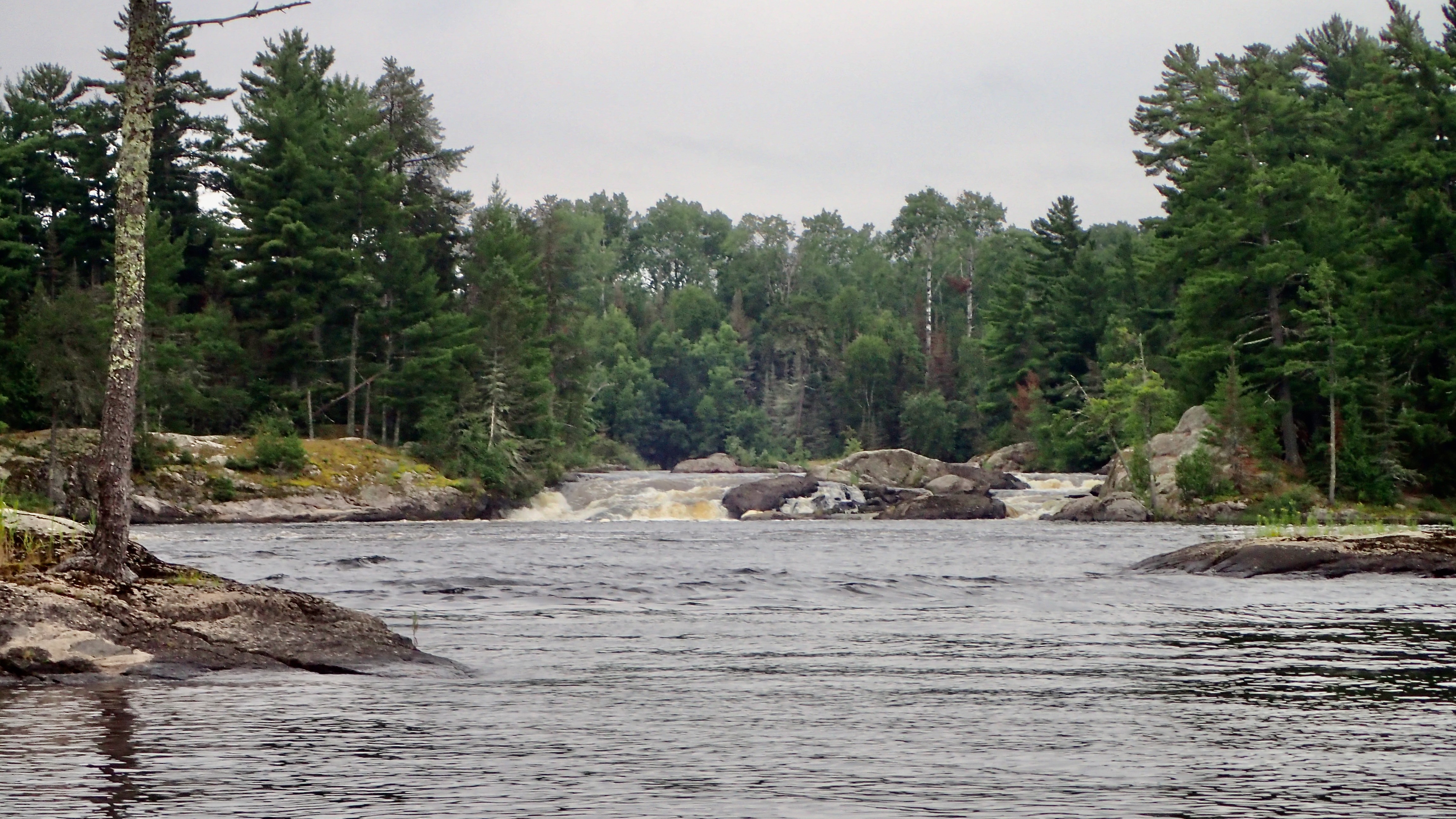 Downstream of Lower Basswood Falls 2025-08-08 08:40