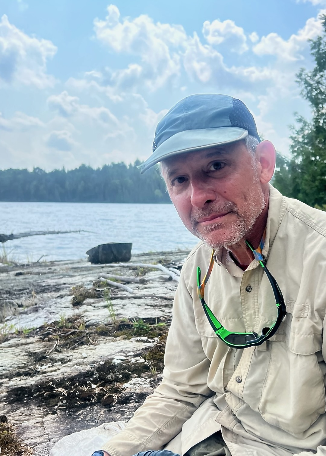 Ben. Lunch break on Saganagons Lake 2025-08-12 13:04